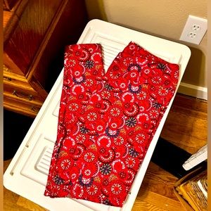 LuLaRoe print leggings